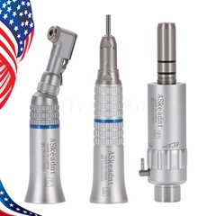 Contra Angulo Dental Low Speed Handpiece Straight Contra Angle Air Motor 4H FDA