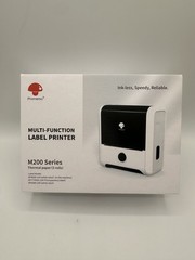 Bluetooth Thermal Label Printer-Upgraded ver of M110, Address Barcode, w/ 3 ROLL