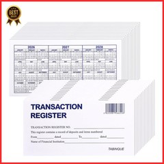 24 Pack Checkbook Registers Personal Finance Ledger Book