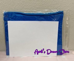 Aloha Stitch Ice Cream Single Zipper Pouch File Pocket Folder Storage Bag