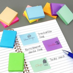 30 Pads Post It Notes 10 Colors 1.5 x 2 Inches Small Post It Notes 100 Sheets
