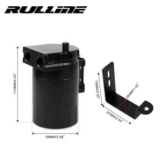 RULLINE Oil Catch Can Compatible with 2014-2018 Chevy Silverado 1500 Basic
