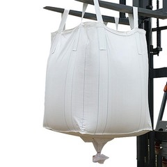 10Pack Duffle Top Spout Bottom FIBC Jumbo Bulk Bag One Ton Bag 35.4″L x 35.4″…