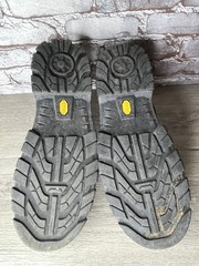 Artec Vibram Black Nubuck Industrial Steel Toe Work Shoes Men’s Sz 10.5M US/44EU