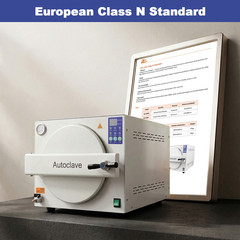 23L Dental Autoclave Steam Sterilizer 250℉&273℉ Stainless Steel 304 Medical