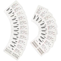 50x Dental Orthodontic Brackets Braces Mini/Standard Roth 022/018 Hooks 3/345