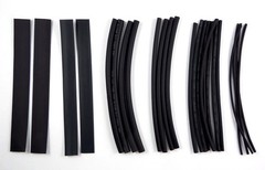 48 pc Heat Shrink Tubing Set Wire Wrap Color Coded & Black Assorted Sleeves