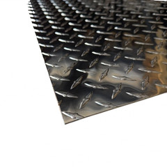 12″ x 48″ Diamond Plate Aluminum .063″ Thick (1/16 in) – Treadplate, 3003 Alloy