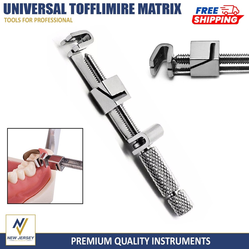Dental Tofflemire Matrix Band Holder Universal Retainer Surgical Restorative Lab