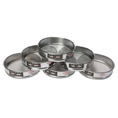 4-1000 Mesh 4.75-0.015mm Aperture Lab Standard Test Sieve Stainless Mesh 10-30cm