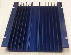 6 Large Flat Blue Aluminum Heat sink 8″ H x 1″ W x7″ L NEW 05S98-00012
