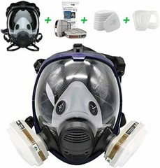 15 in 1 Full Face Gas Mask Spraying Painting 6800 Facepiece Reusable Respirator