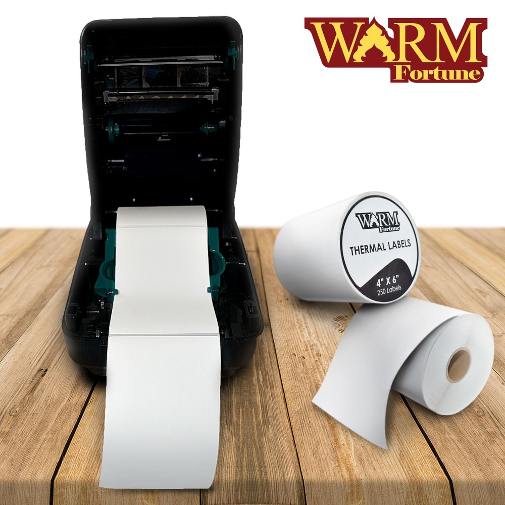 Direct Thermal Shipping Labels 4″ x 6″ 250 labels – Shipping Labels