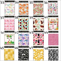 **30 Pack** 10×13″ You Choose OR Get A Mix Designer Poly Mailers! **FREE SHIP!**
