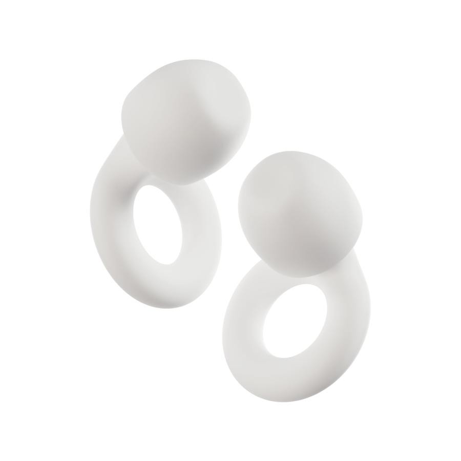Loop QUIET 2 Ear Plugs for Concerts High Fidelity Noise Cancelling White