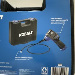 Kobalt Handheld LED Inspection Camera w/ 32GB Memory Card & Hard Case New