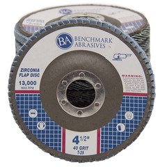 10 Pack 4.5” x 7/8″ Professional 40 Grit Zirconia Flap Disc Grinding Wheels T29