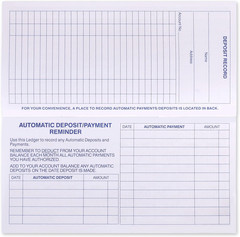 24 Pack Checkbook Registers Personal Finance Ledger Book