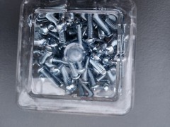 (5 Pk) Cully 52612J 10-24 x 3/4″ Machine Screw, Round Head, 100 pcs