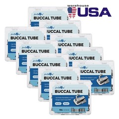 200pcs Dental Ortho Buccal Tubes 1st Molar MBT 022 Non-Conv Mesh Base Joydental