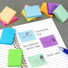 30 Pads Sticky Notes 1.5×2 Inch Self Stick Memo Pads 10 Bright Colors 60 Sheets