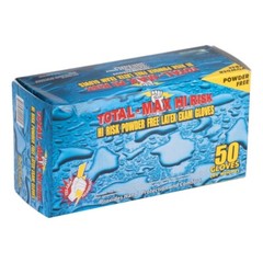 1 Case /10 Box Emerald Total Max High Risk Latex Powder-Free Exam Gloves 15 Mil
