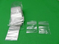 100 Zip Seal Lock Bags 1-1/2″ x 1-1/2″ Reclosable 2MIL Clear 1.5″x1.5″ Baggies