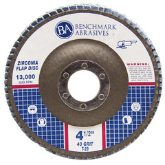 10 Pack 4.5” x 7/8″ Professional 40 Grit Zirconia Flap Disc Grinding Wheels T29