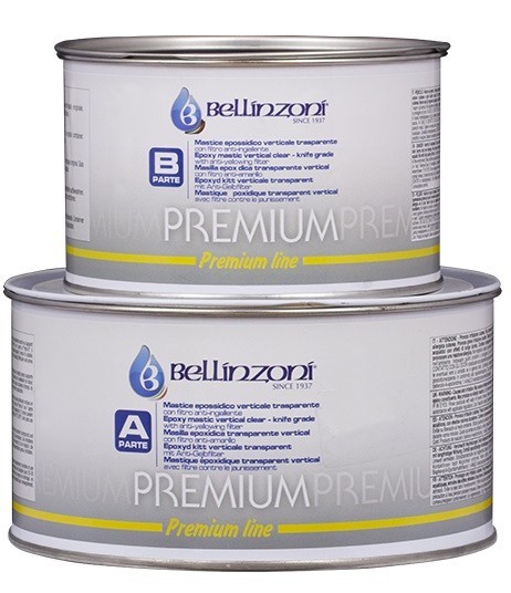 Bellinzoni – Epox Premium Transparent 1.5 KG – Knifegrade