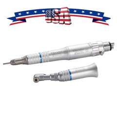 Contra Angulo Dental Low Speed Handpiece Straight Contra Angle Air Motor 4H FDA