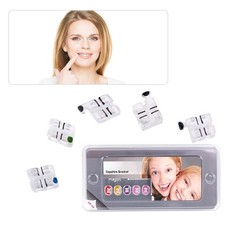 Dental Ortho Clear Bracket Monocrystalline Sapphire /Ceramic Braces Roth MBT 022