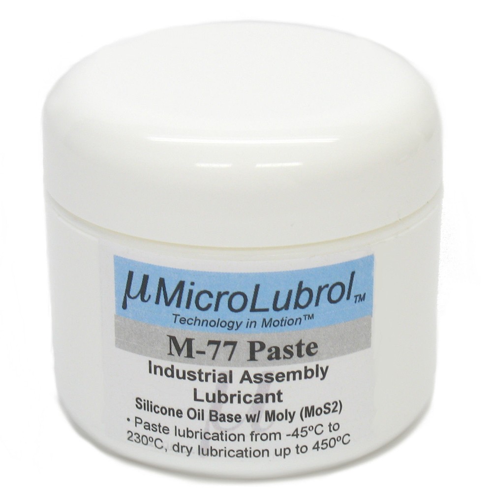MICROLUBROL M-77 LUBRICANT PASTE GREASE Silicone + Moly, 4 oz, Compare to DC M77