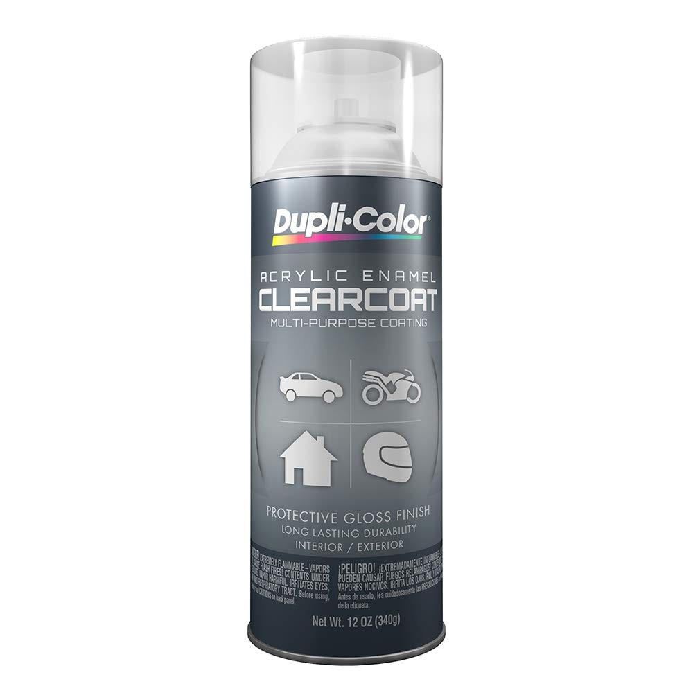 DA1692 Crystal Clear Multi Purpose Acrylic Enamel Spray Paint 12 Oz Aerosol