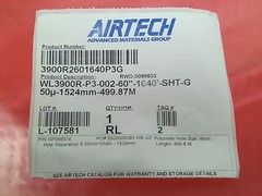 60″ Width X 4 YARDS Airtech Wrightlon 3900 Perforated Release Film Polyolefin LR