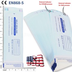 Self-Sealing Sterilization Pouches 3.5″ x 10″ 200 Pcs / Box pa