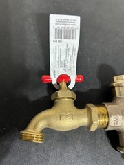 VIEGA PROPRESS TEES w/ PROLINE DRAIN VALVES QTY (2) 3/4″ male x 3/4″ HOSE *NEW*