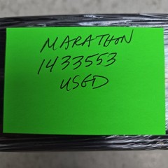 Marathon 1433553 Barrier Terminal Block Screw-On 3-Pole 3-Port 2-14 Awg Aluminum