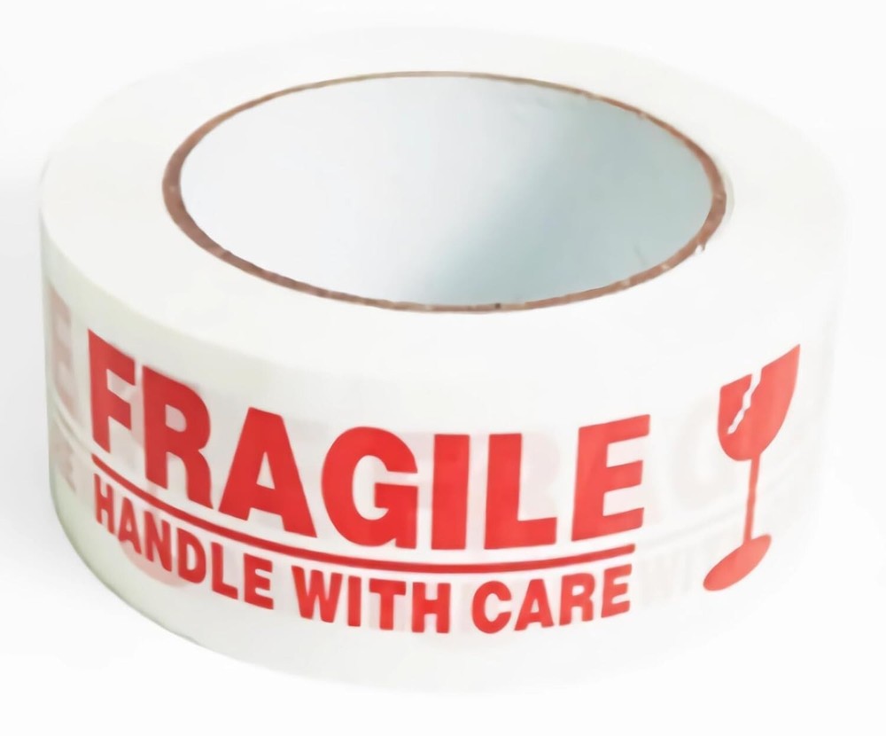 12 Rolls 3″x110 Yards Fragile Handle with Care Packing Shipping Box Sealing Tape