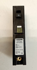 Square D HOM115PCAFI Circuit Breaker 15A 1P 120VAC 10kA AIR Combo Arc Fault PON