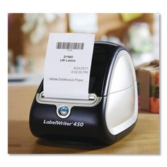 DYMO LabelWriter Continuous-Roll Receipt Paper, 2.25″x300 ft, White, 5 Rolls/PK