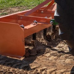 Titan Attachments 3 Point 4FT Rear Box Blade Scraper Grader, Cat 0 and 1