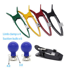 Various Adult Chest Suction Cup Bulb And Limb Clamp Ag AgCI ECG EKG Electrodes