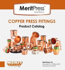 3″ x 3/4″ Copper Press Reducing Tee EPDM MERIT BRASS #24380