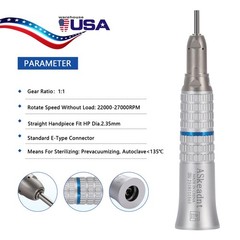 1-10 USA Dental Slow Low Speed Handpiece Straight Nosecone
