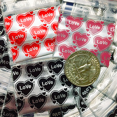 BaggiesSince1987 – 15125 DESIGN ZIP BAGS 500PCS 45 METALLIC DSN MIX, READ DETAIL
