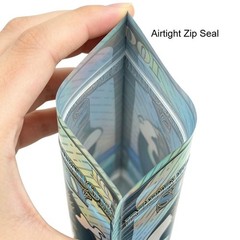 3.5g Stand Up Zipper Mylar Bags 100Pcs Smell Proof Resealable Pouches US Stock