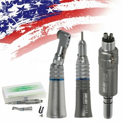 NSK type dental low slow speed handpiece contra angle straight motor 2/4holes us