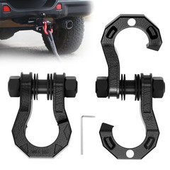 Ambull 3/4 D Ring Separate Shackles 52910Lbs Break Strength Easy Open Towing