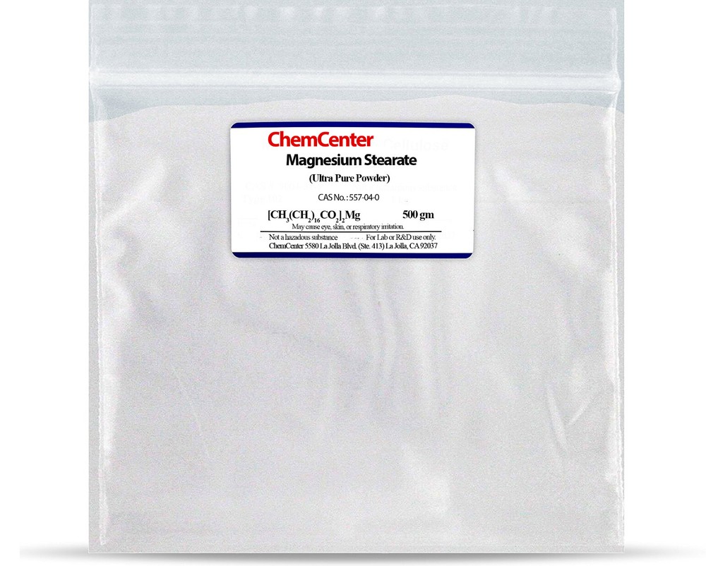 Magnesium Stearate, Ultra Pure, Powder, 500 g