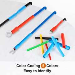 328pcs Heat Shrink Tubing Electrical Wire Insulation Cable Sleeve Kit Multicolor